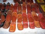 Jaipur Photos | Camel leather shoes of Jaipur