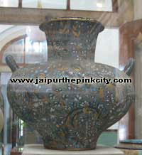 european ceramic in albert hall museum jaipur