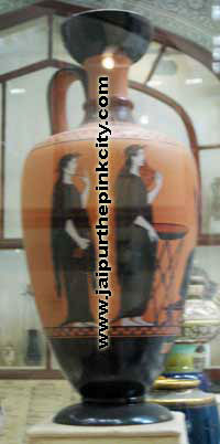 hungarian pottery in albert hall museum jaipur