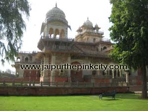 Albert Hall Museum Jaipur Photo Left Side View