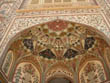 Jaipur Tour - Wall paintings on Amber Fort, Pink City Jaipur