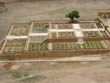 Jaipur Tourism - A view of saffron flowerbeds of Amber Fort - Pink City Jaipur