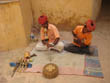 Jaipur tour - Close up view of snake charmer in Amber Fort, Pink City Jaipur