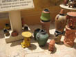 Jaipur travel - Jaipuri terracotta items displayed in Amber Fort, Pink City Jaipur