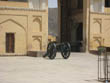 Cannon at the entrance of Amber Fort, Pink City Jaipur