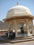 Jaipur tour - A view of Dil-Aaram-Bag of Amber Fort, Pink City Jaipur