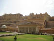 Jaipur tour - A view of Amber fort from Dil-Aaram-Bag
