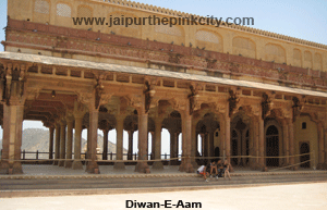 Jaipur Tourism - Hall of Public Audience - Amber Fort of Pink City Jaipur
