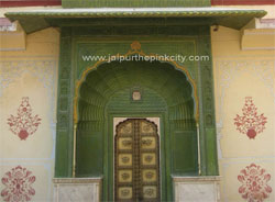 North-West gate, Pritam niwas chowk, City Palace Jaipur