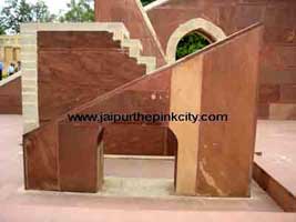 Pole Star instrument in Jantar Mantar Jaipur