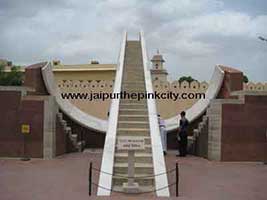 Jantar Mantar Jaipur Small Sun Dial instrument