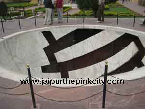 Jai Prakash Yantra at at observatory of Pink City Jaipur