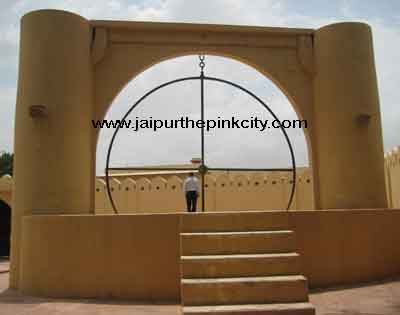 Unnatansha Yantra at observatory of Pink City Jaipur
