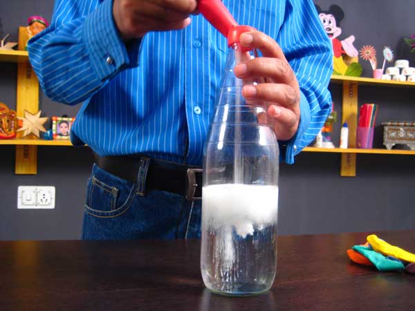 Balloon Inflation Magic : Science Projects For Kids - Step 03