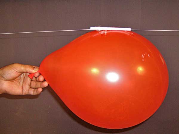 Balloon Rocket Making In Hindi