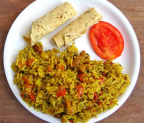 Tomato Pulao Recipe in Hindi