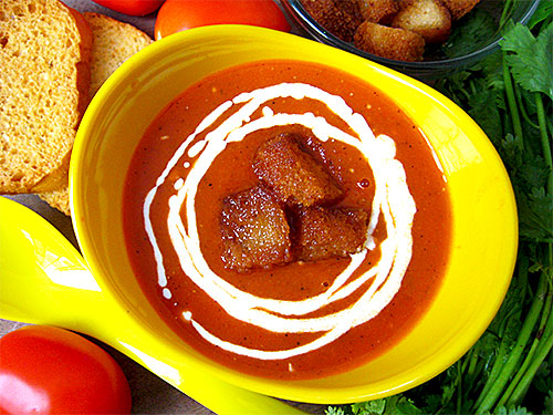 Tomato Soup Recipe with Video