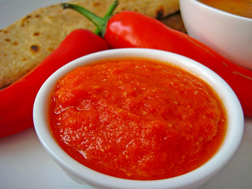 Red Chilli Chutney Recipe In Hindi 