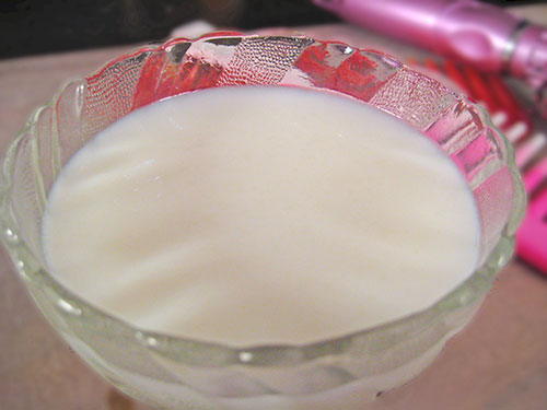 Combination of Milk And Water