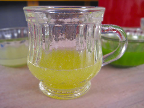 Combination of aloe vera juice, lemon juice and bitte gourd juice