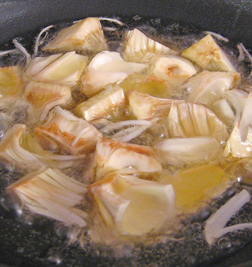 Deep Frying Of Jackfruit