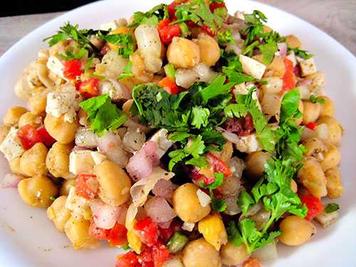 Chickpea Salad Recipe In Hindi 