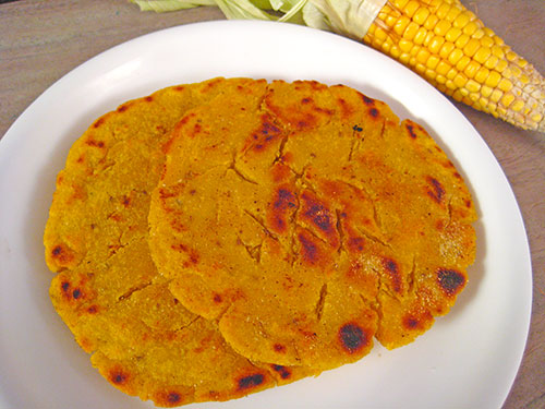 Corn flour roti