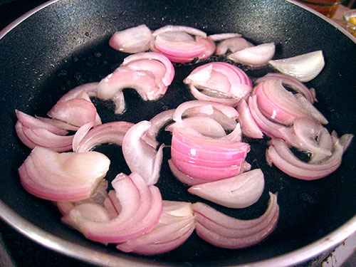 Frying Of Onion