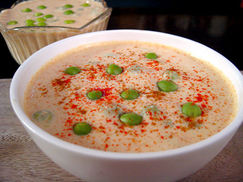 Peas Raita Recipe In Hindi 